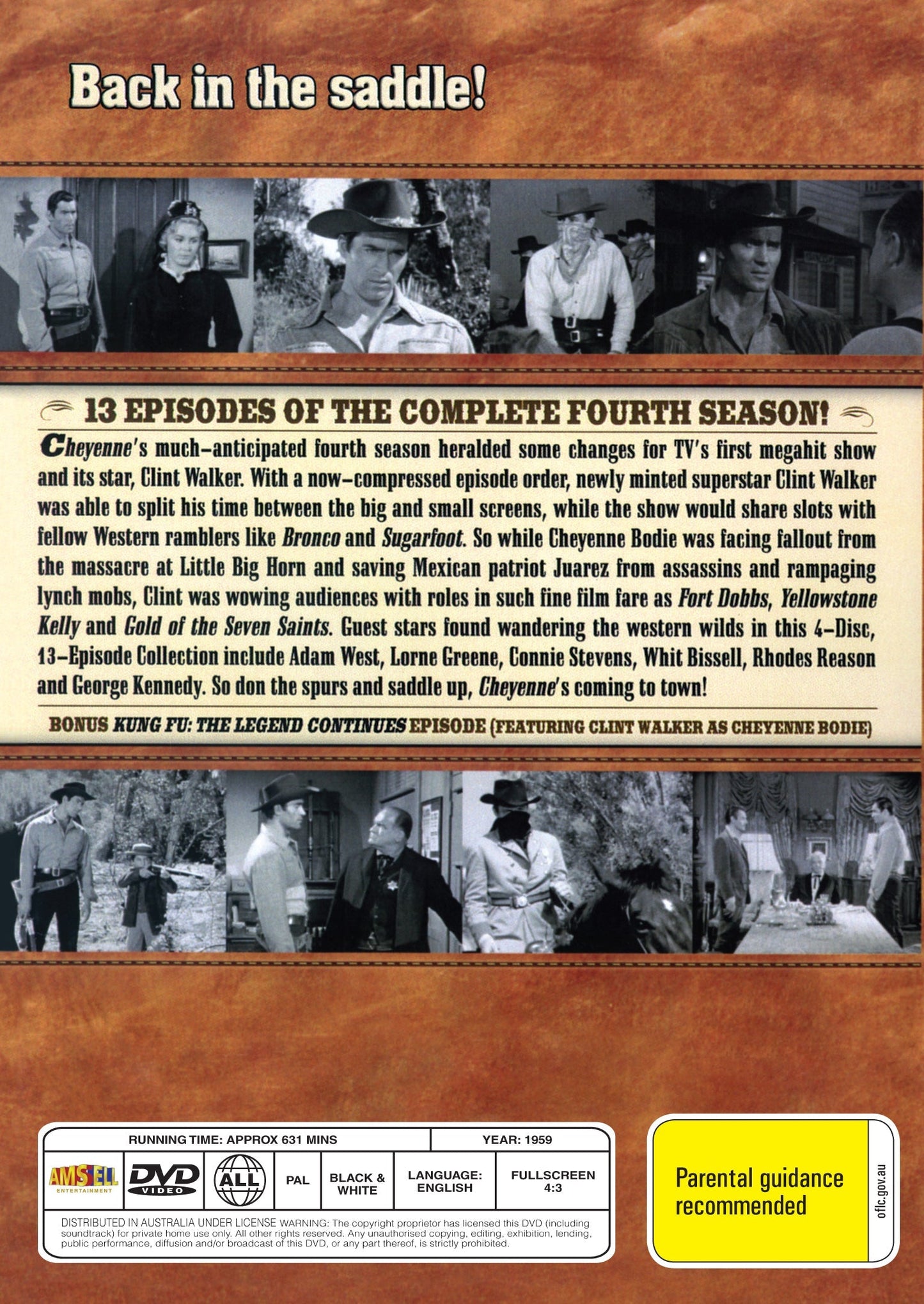 Cheyenne Season 4 (1958)