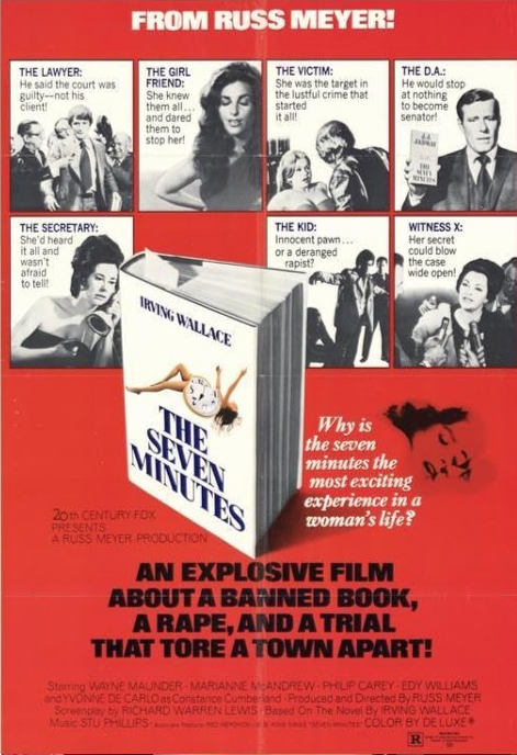 The Seven Minutes on DVD, Drama, Wayne Maunder, Marianne McAndrew
