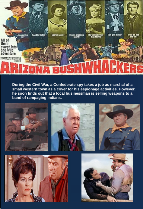 Arizona Bushwhackers on DVD, Drama, Howard Keel, Yvonne De Carlo
