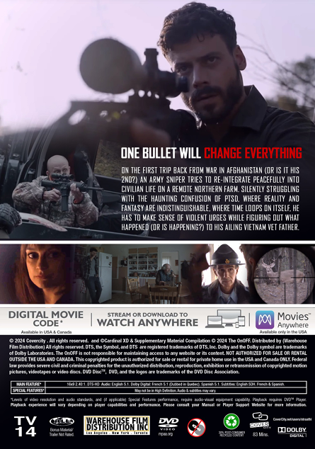 Canadian, Sniper on DVD, Drama, François Arnaud, Lothaire Bluteau