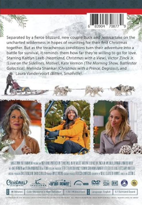 Christmas in the Wilds on DVD, Romance, Kaitlyn Leeb, Victor Zinck Jr.