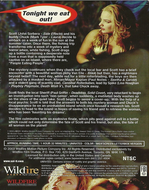 Cannibal Rollerbabes on DVD, Comedy, John Sorbera, Mark Tyler