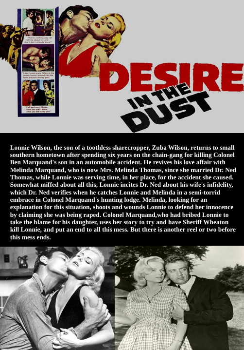 Desire in the Dust on DVD, Crime, Raymond Burr, Martha Hyer