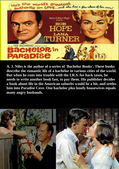 Bachelor in Paradise on DVD, Comedy, Bob Hope, Lana Turner