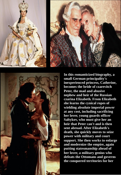 Catherine the Great on DVD, Biography, Cathy Catherine Zeta-Jones, Paul McGann