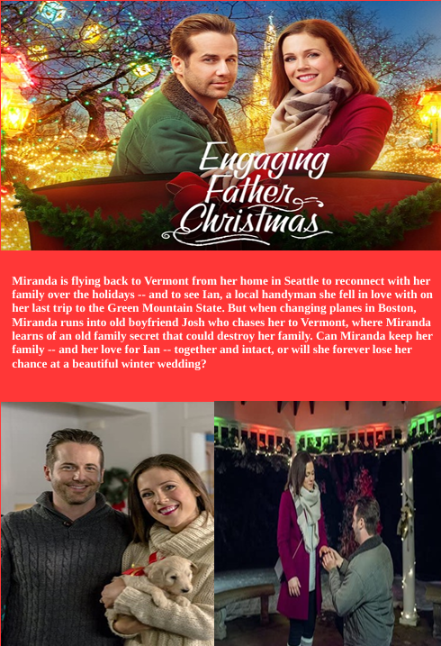 Engaging Father Christmas on DVD, Drama, Erin Krakow, Niall Matter