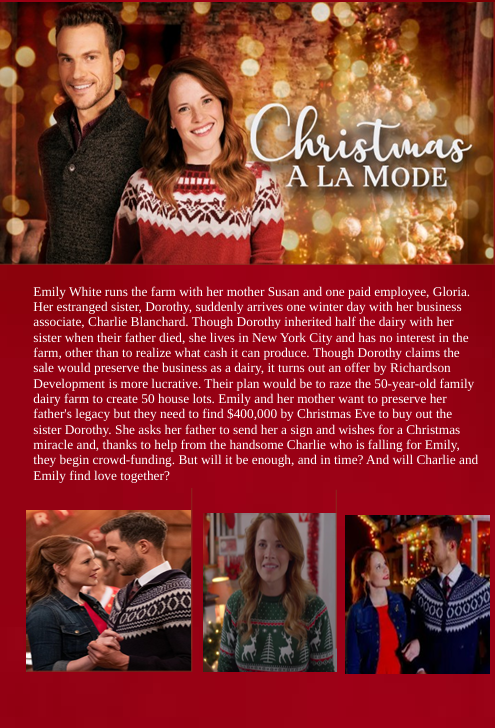 Christmas a la Mode on DVD, Drama, Katie Leclerc, Ryan Cooper