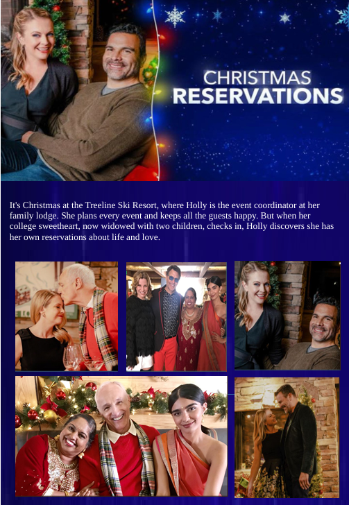 Christmas Reservations on DVD, Romance, Melissa Joan Hart, Michael Gross