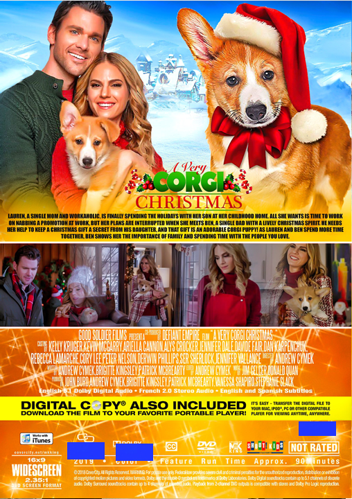 A Very Corgi Christmas on DVD, Drama, Kelly Kruger, Kevin McGarry