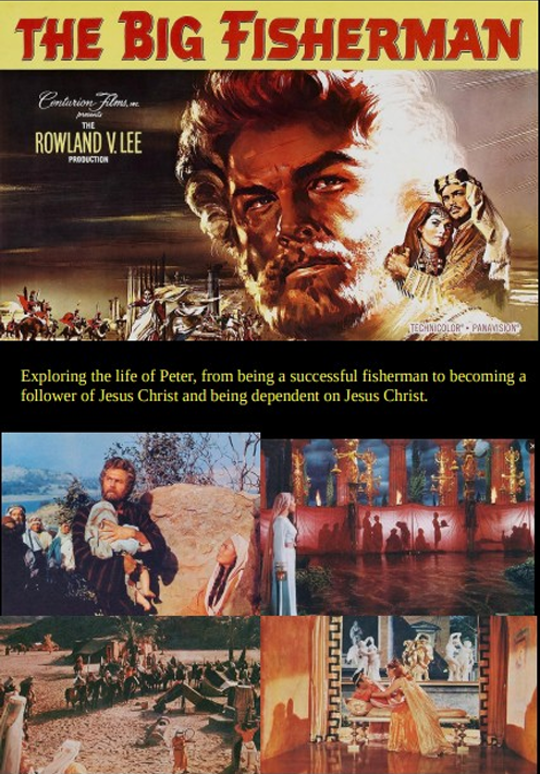 The Big Fisherman on DVD, Drama, Howard Keel, John Saxon