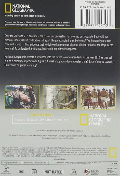 Collapse: Based on the Book by Jared Diamond on DVD, Documentary, Ricardo Agurcia, Jared Diamond