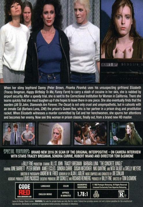 The Concrete Jungle on DVD, Drama, Jill St. John, Tracey E. Bregman