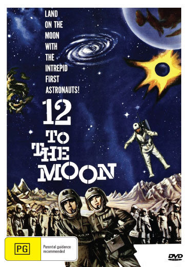 12 To The Moon on DVD, Sci-Fi, Ken Clark, Michi Kobi