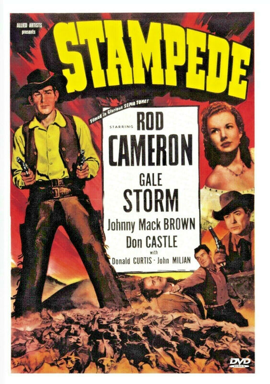 Stampede (1949) – DVD – Rod Cameron, Gale Storm – WESTERN