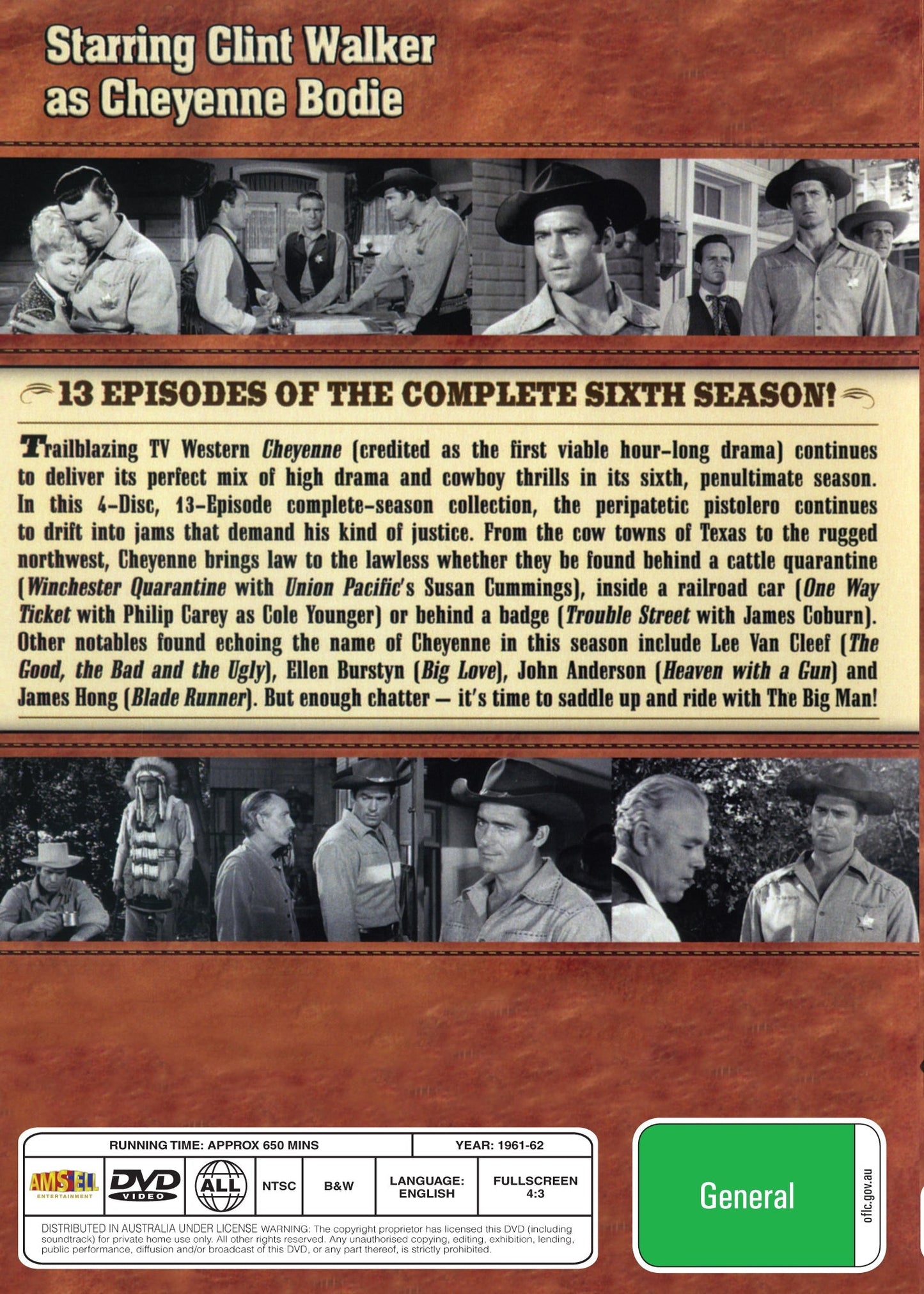 Cheyenne Season 6 (1961)