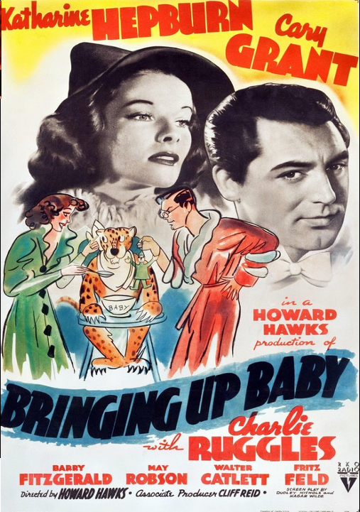 Bringing Up Baby on DVD, Comedy,  Katharine Hepburn, Cary Grant