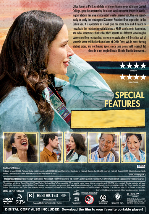 A Splash of Love on DVD, Comedy, Rhiannon Fish, Benjamin Hollingsworth