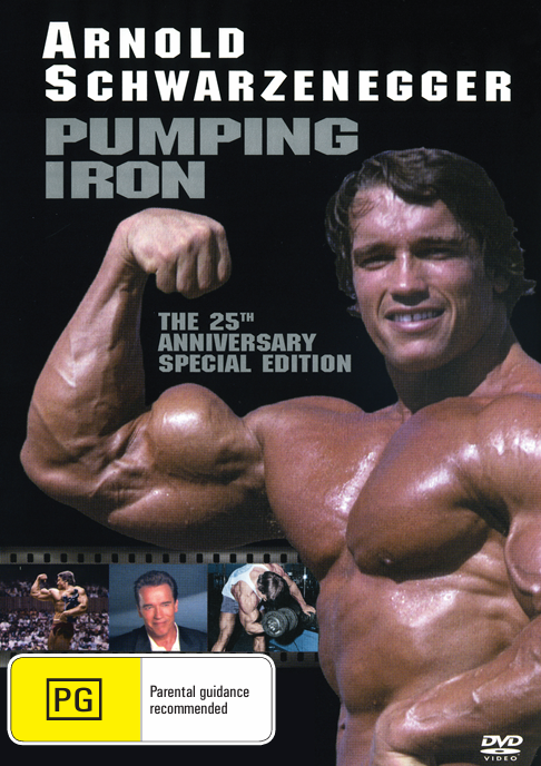 Pumping Iron on DVD, Documentary, Arnold Schwarzenegger