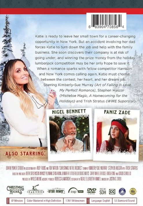 Christmas in the Rockies on DVD, Romance, Kimberly-Sue Murray, Stephen Huszar