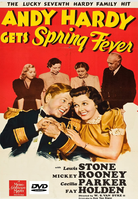 Andy Hardy Gets Spring Fever on DVD, Comedy, Lewis Stone, Mickey Rooney