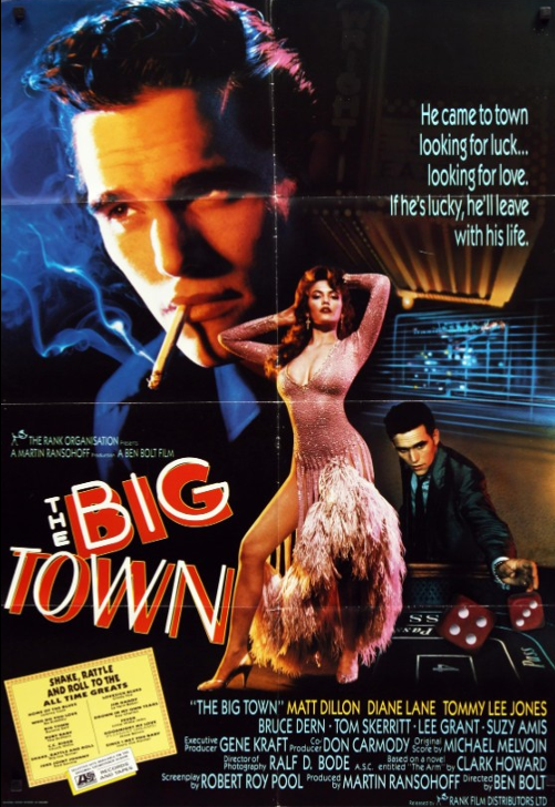 The Big Town on DVD, Drama, Matt Dillon, Diane Lane