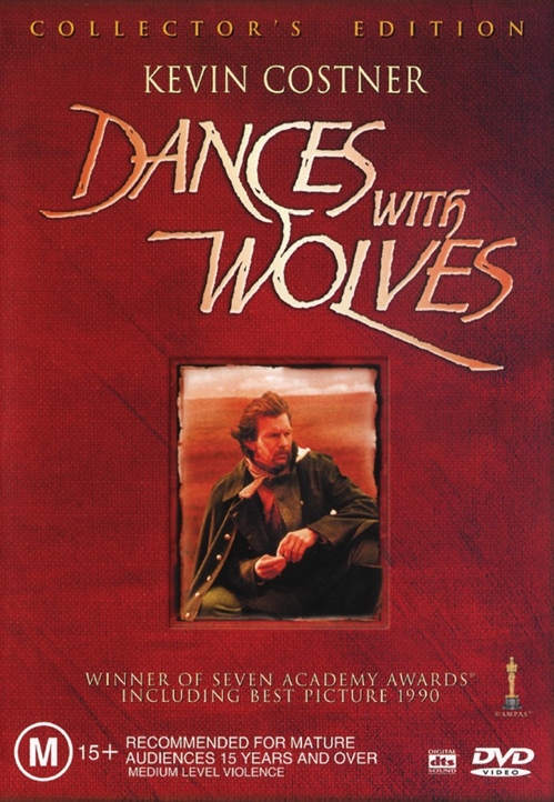 Dances with Wolves on DVD, Adventure, Kevin Costner, Mary McDonnell