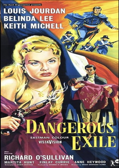 Dangerous Exile on DVD, Adventure, Louis Jourdan, Belinda Lee