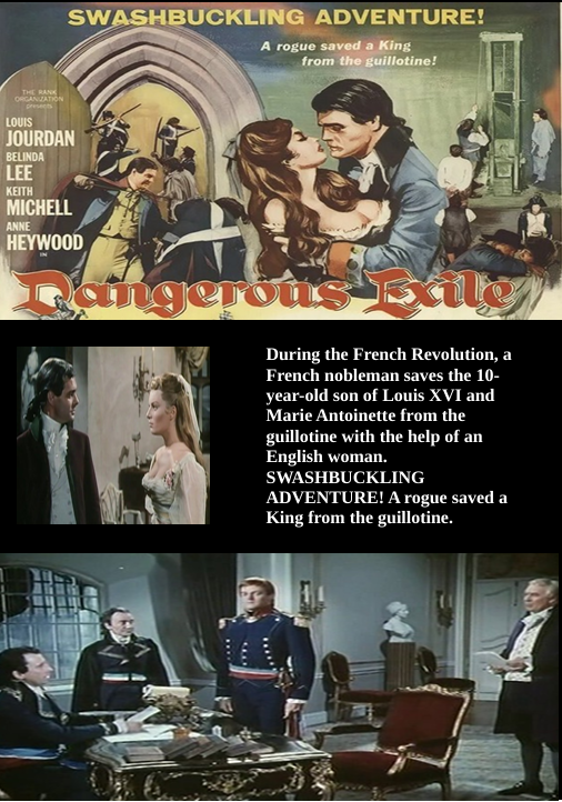 Dangerous Exile on DVD, Adventure, Louis Jourdan, Belinda Lee