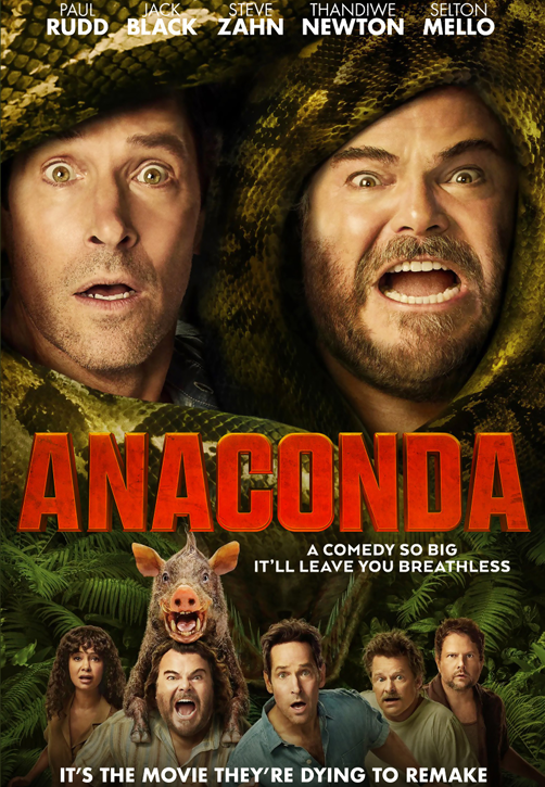 Anaconda on DVD, Comedy, Jack Black, Paul Rudd