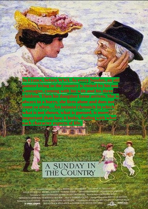 A Sunday in the Country on DVD, Drama, Louis Ducreux, Michel Aumont
