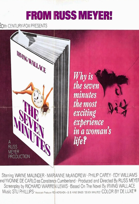The Seven Minutes on DVD, Drama, Wayne Maunder, Marianne McAndrew