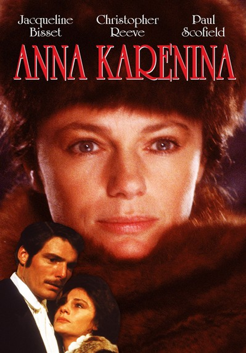 Anna Karenina on DVD, Drama, Jacqueline Bisset, Christopher Reeve