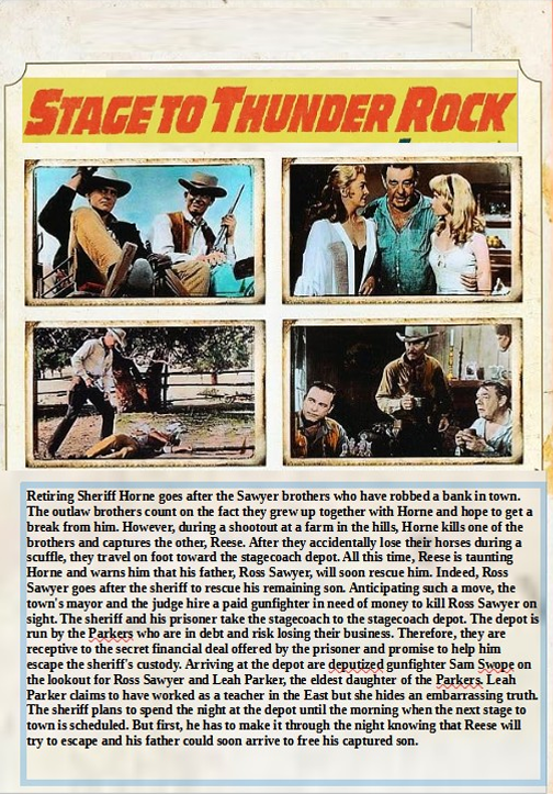 Stage to Thunder Rock on DVD, Drama, Barry Sullivan, Marilyn Maxwell