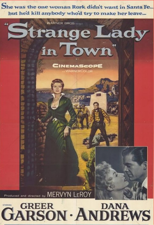 Strange Lady in Town on DVD, Drama, Greer Garson, Dana Andrews