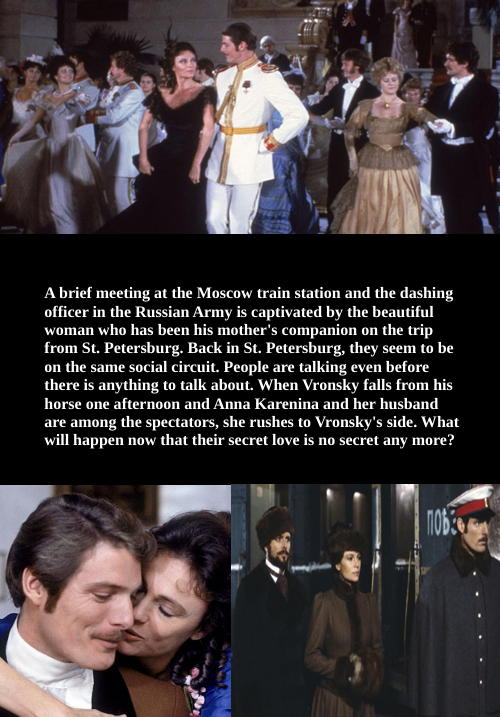 Anna Karenina on DVD, Drama, Jacqueline Bisset, Christopher Reeve