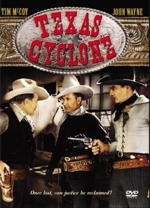 Texas Cyclone on DVD, Drama, Tim McCoy, Shirley Grey