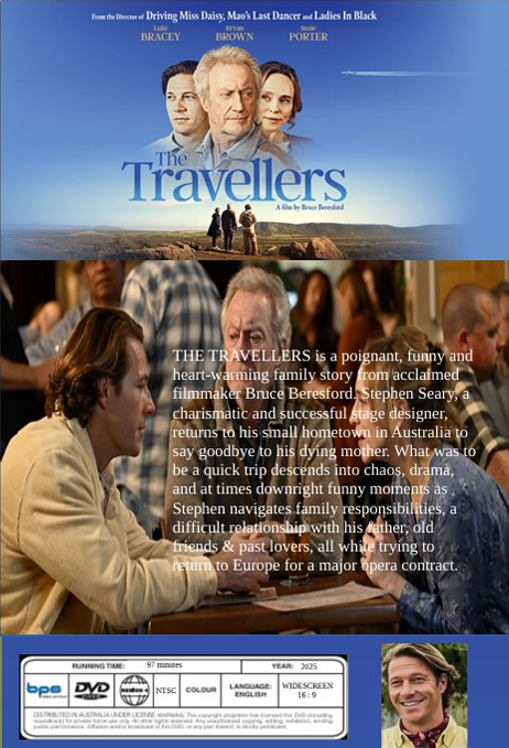 The Travellers on DVD, Drama, Luke Bracey, Bryan Brown