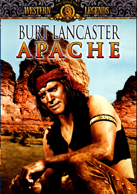Apache on DVD, Action, Burt Lancaster, Jean Peters