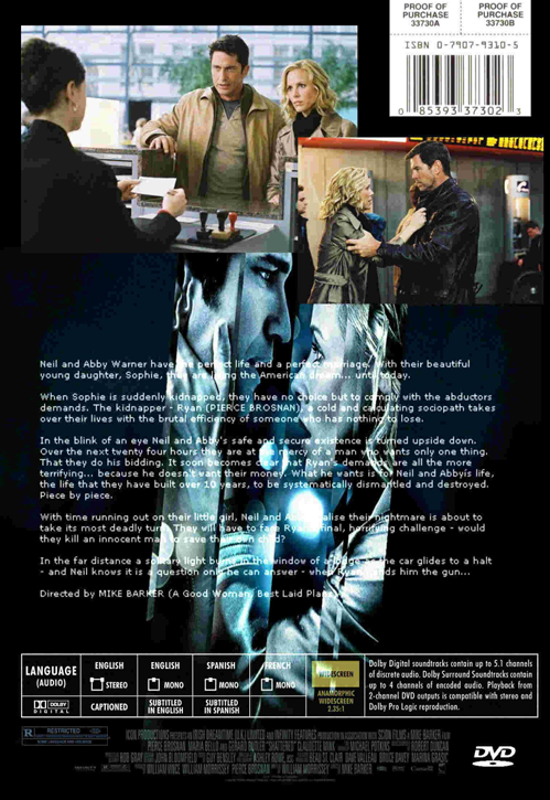 Butterfly on a Wheel on DVD, Crime, Pierce Brosnan, Maria Bello