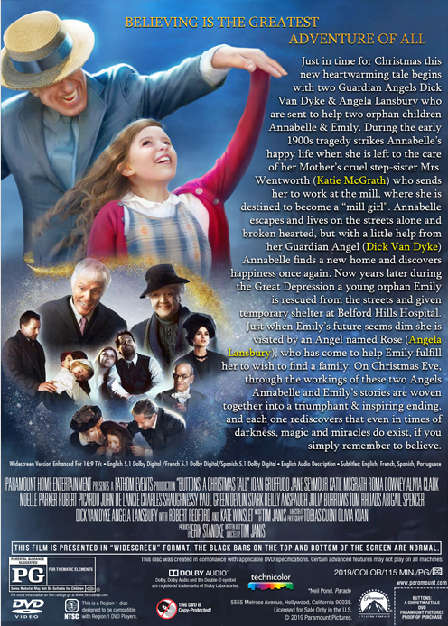 Buttons on DVD, Drama, Alivia Clark, Kate Winslet