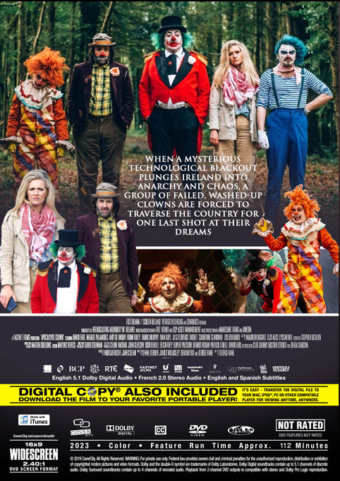 Apocalypse Clown on DVD, Comedy, David Earl, Natalie Palamides
