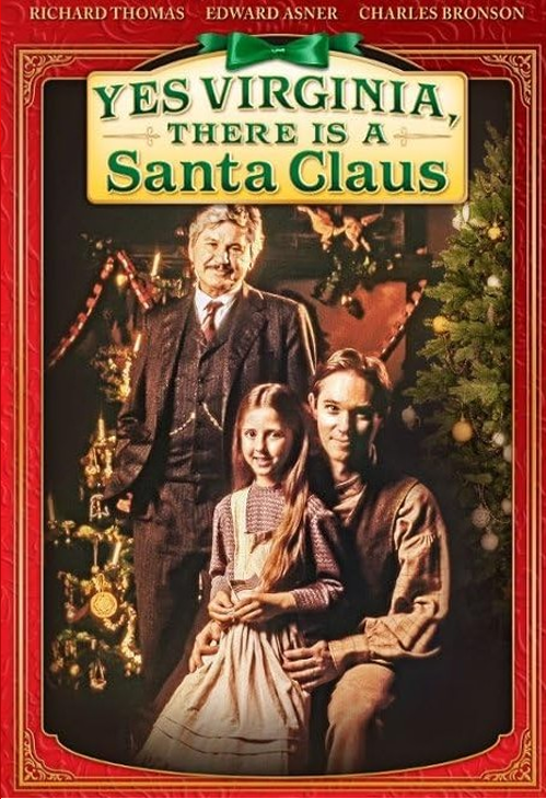 Yes Virginia There Is A Santa Claus on DVD, Drama, Richard Thomas, Edward Asner
