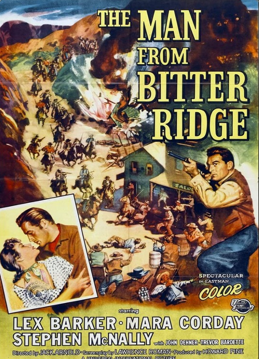 The Man from Bitter Ridge on DVD, Drama, Lex Barker, Mara Corday
