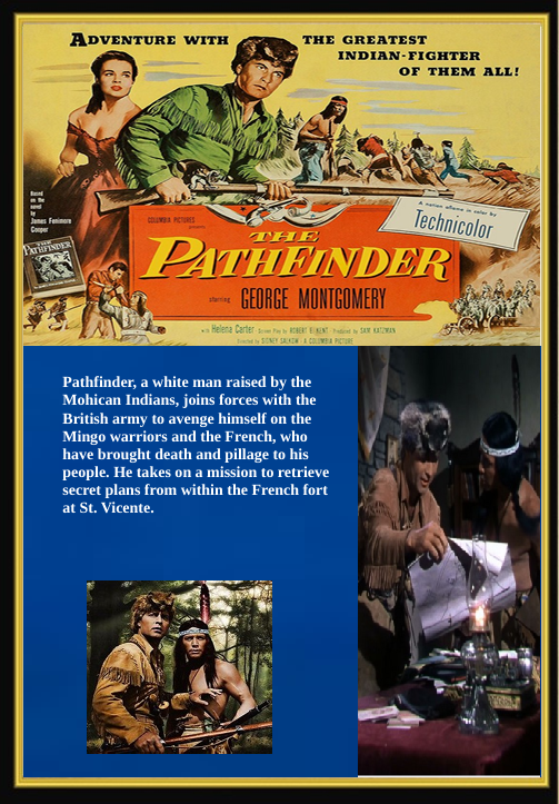 The Pathfinder on DVD, Adventure, George Montgomery, Helena Carter