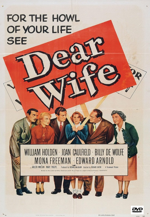 Dear Wife on DVD, Comedy, William Holden, Joan Caulfield