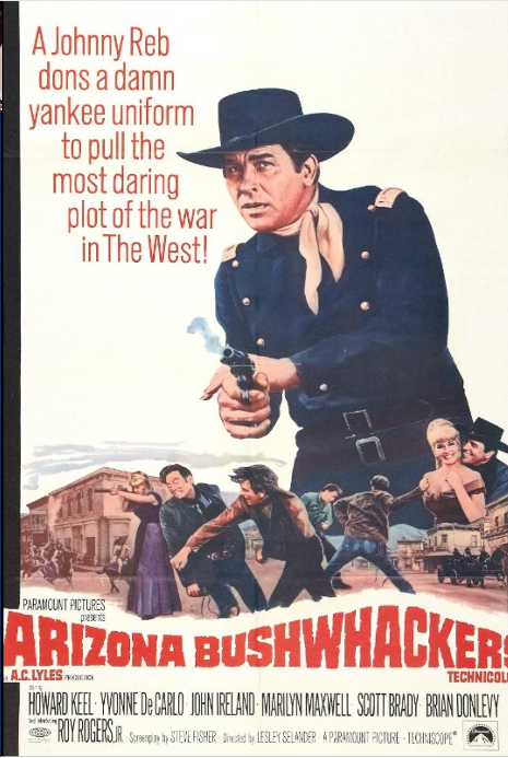 Arizona Bushwhackers on DVD, Drama, Howard Keel, Yvonne De Carlo