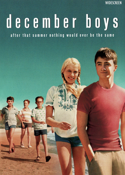 December Boys on DVD, Drama,  Daniel Radcliffe, Teresa Palmer