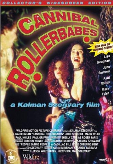 Cannibal Rollerbabes on DVD, Comedy, John Sorbera, Mark Tyler