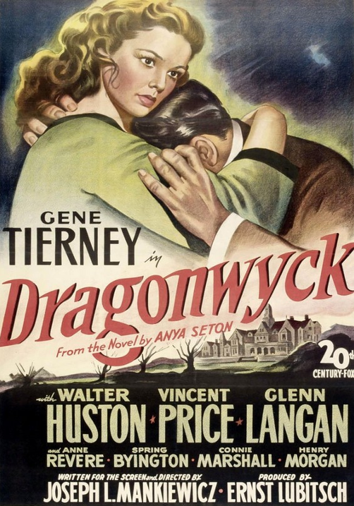 Dragonwyck on DVD, Romance, Gene Tierney, Walter Huston