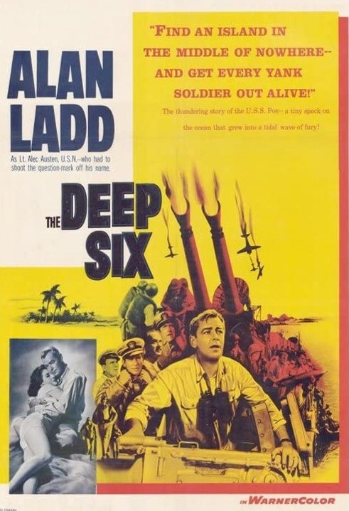 The Deep Six on DVD, Drama, Alan Ladd, Dianne Foster